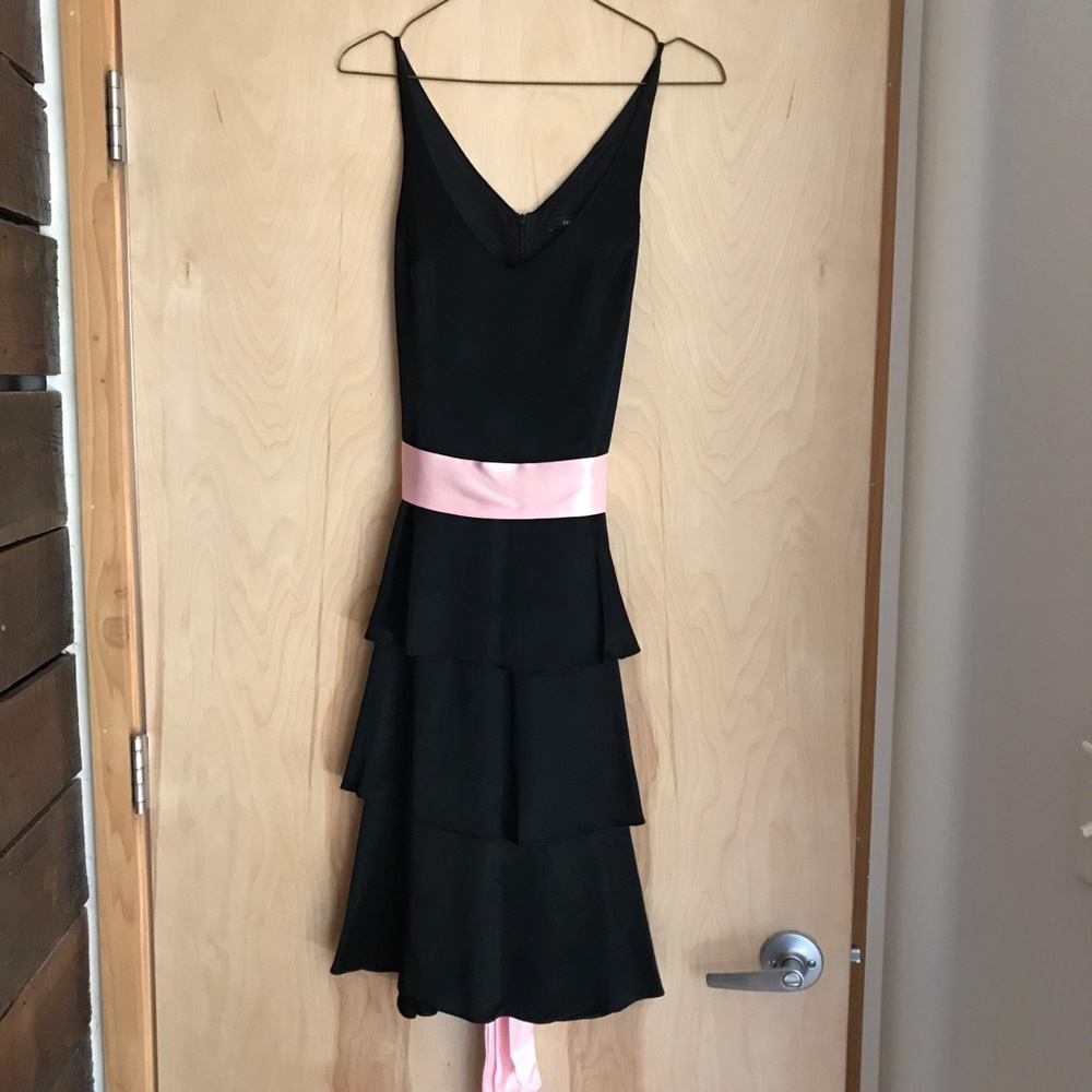 Arden B satin S/M event/cocktail dress LBD